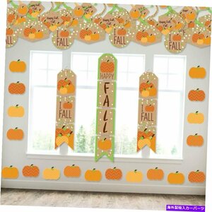 パンプキンパッチ - 壁とドアハンギングの装飾 - パーティールームの装飾キットPumpkin Patch - Wall & Door Hanging Decor - Party Room