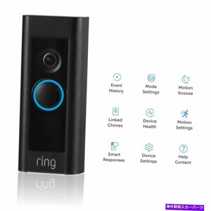 リングビデオドアベルPro 1080p Wi -FiハードワイヤードHDカメラワークW/ Alexa -2パックRing Video Doorbell Pro 1080P Wi-Fi Hardwired