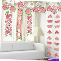 スイートスイカ - 壁とドアハンギングの装飾 - フルーツパーティールームの装飾キットSweet Watermelon - Wall and Door Hanging Decor -_画像2