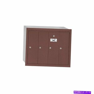 Salsbury Industries 3504Zru Vertical Mailbox、4ドア、ブロンズSALSBURY INDUSTRIES 3504ZRU Vertical Mailbox,4 Doors,Bronze