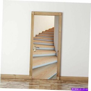 ウォールステッカー自己守備階段ドア壁画シミュレーションポスターホーム装飾Wall Stickers Self Adhensive Stairway Door Mural Simulati