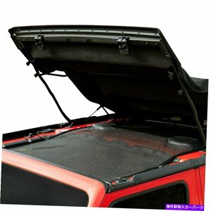 Jeep Wrangler 2018-2022 Rampage 92525ブラックメッシュシェードトップFor Jeep Wrangler 2018-2022 Rampage 92525 Black Mesh Shade Top