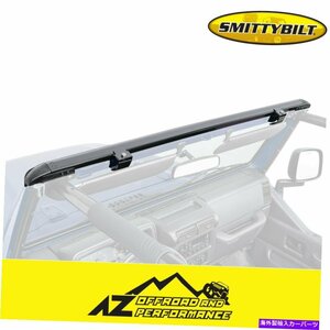 1997年から2006年のジープラングラーTJ LJ 90104のSmittybilt Windshield HeaderチャンネルSmittybilt Windshield Header Channel For 199