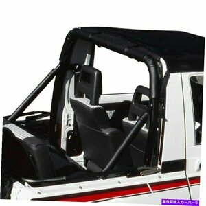 Suzuki Samurai 86-94ビキニストラップレスタルガスタイルブラッククラッシュソフトトップFor Suzuki Samurai 86-94 Bikini Strapless Tar