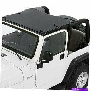 Jeep Wrangler 97-06 Bestop Sun Bikini Targa StyleブラックダイヤモンドソフトトップFor Jeep Wrangler 97-06 Bestop Sun Bikini Targa