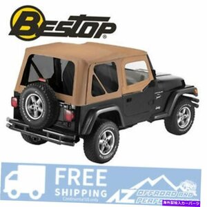 Bestop Sailcloth 88-95 Jeep Wrangler YJ Tinted Windows Spiceのトップを交換してくださいBestop Sailcloth Replace A Top For 88-95 Je