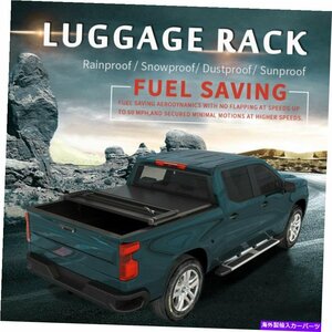 2016-2019の調整可能なソフトトライフォールドトノーカバートヨタタコマ5 'トランクベッドADJUSTABLE Soft Tri-Fold Tonneau Cover For 20