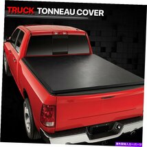 99-16 F250/F350のための短いベッドトノーカバー6.5フィートソフトトップトライフォールドフリートサイドShort Bed Tonneau Cover 6.5Ft S_画像2