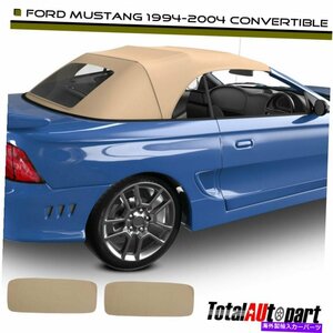 Ford Mustang 1994-2004コンバーチブル用のコンバーチブルソフトトップw/プラスチック窓Convertible Soft Top w/ Plastic Window for Ford