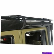 07-18の頑丈なリッジエクソトップRugged Ridge Exo Top For 07-18 Jeep Wrangler JK Unlimited 4 Door 13516.02 Black_画像2