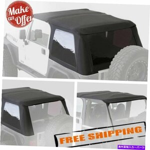 Smittybilt 9973235 1997年から2006年のJeep Wrangler TJのボウレス2-in-1コンボソフトトップSmittybilt 9973235 Bowless 2-in-1 Combo So