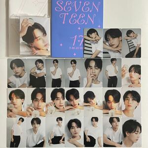 SEVENTEEN ジョンハン BEST ALBUM 17 IS RIGHT HERE DEAR ver. バインダー トレカ 24枚 検) セブチ ディアー カラット フォトカード