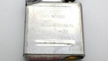 ●ジャンク ZIPPO シルバーカラー セクシー タトゥー ガール オイルライター ジッポ C 22 2022年製 3月_画像9