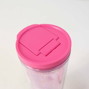 未使用品！スターバックス ホリデー2021ステンレスToGoロゴ ピンク/プラスチック ポーラーベア タンブラー2個セット 473ml ★830v25の画像5