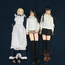 1/6スケール カスタムドール 本体 3体セット 女の子 洋服付き 可動◆835f02_画像1