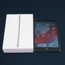 動作品 Apple アップル iPad mini 3 A1600 MGJ02/A 本体 64GB シルバー セルラーモデルdocomo 判定◯◆836f11_画像1