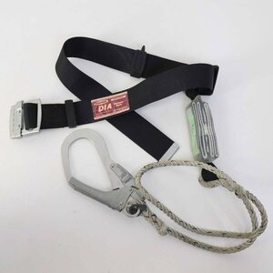  wistaria . electrician tsuyo long trunk belt type safety belt DIA nylon rope black *841v24