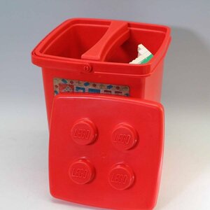 LEGO レゴ ブロック 大量セット まとめ売り 赤いバケツ付き◆842f11