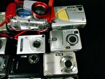 ★デジタルカメラ20台セット/KODAKと日本メーカーのみ★Canon/Panasonic/SONY/Nikon/OLYMPUS★DSC-RX100/DSC-WX60/DMC-SZ9★ジャンク_画像3