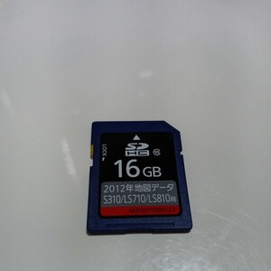 M3DKYY000127　Strada　ストラーダ 2012年　カーナビ地図データ　S310 LS710 LS810 用　　SDカード 16GB 無保証 パナソニック