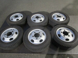 ◆送料無料！◆トピ－◆鉄ホイール◆ダンロップLT03◆215/70R17.5　118/116◆HZB40～XZB50コースター/リエッセ【ZLT-23】