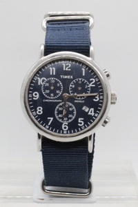 【TIMEX】INDIGLO CHRONOGRAPH 30M 中古品時計 分解掃除必要 部品取りに 24.5.15