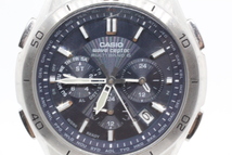 【CASIO】WVＱ-Ｍ410 WAVE CEPTOR MULTI BAND6 TOUGH SOLAR WORLD TIME 中古品時計 24.5.10　_画像2