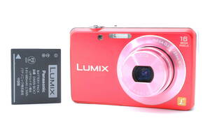 ★美品★ パナソニック Panasonic LUMIX DMC-FH8 レッド