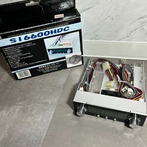 SNE 5インチベイ用マルチファンクションコントローラー SI6600HDC 3.5インチHDD使用可能 アルミ製 通電動作未確認