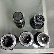 【ジャンク品】【レンズ まとめ売り】カメラ Canon/Komura/PENTAX/NIKON/Kenko/MINOLTA 動作未確認 240510k06_画像8