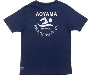 the POOL aoyama プールアオヤマ SWIMMING CLUB Tシャツ M