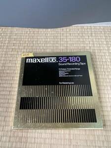 mak cell maxell UD 35-180 open reel tape 10 number [ original box attaching ](0515 )