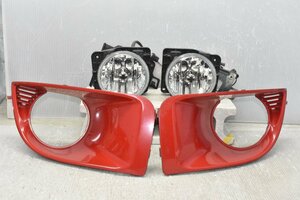 GG Impreza GGA foglamp light left right cover red *.