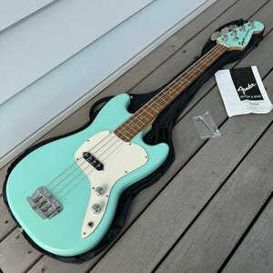  beautiful goods maintenance settled rare color Squier by Fender VISTA Series MUSICMASTER BASS SBsk wire fender music master base 
