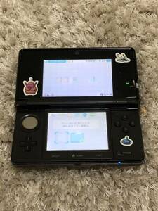 任天堂 3DS ニンテンドー3DS ブラック　箱無 ジャンク　部品取りに