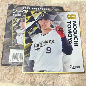 オリックス シークレットミニ色紙 野口智哉