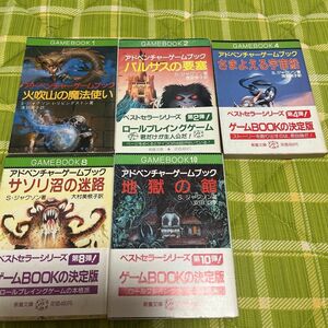 アドベンチャーゲームブック　5冊