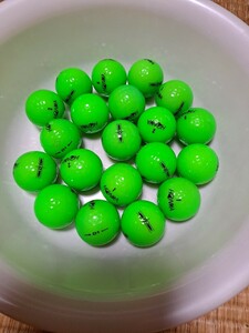 HONMA カラーボール グリーン ロストボール20個( ホンマ)