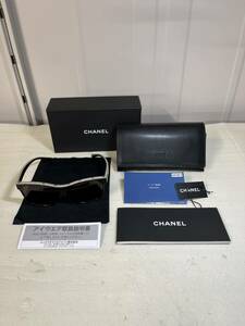[ secondhand goods ]CHANEL Chanel sunglasses CH 5418-A 1682/S5 140 3N box case instructions tag glasses .. attaching present condition goods 