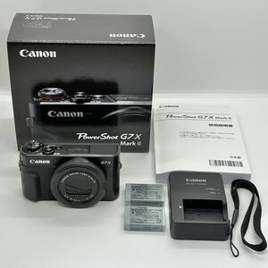 Canon PowerShot Mark II コンパクトデジタルカメラ キャノン 純正バッテリー２個付き