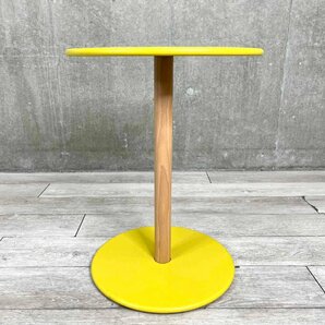 viccarbe/ヴィッカルベ ■Common side table / コモン サイドテーブル■イエロー■φ500■深澤直人の画像2