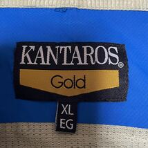 良品 カンタロス【KANTAROS Gold】ポリエステル100% ポケット付き 薄手速乾長袖シャツ メッシュ XLサイズ以上？BIGサイズ ブルー/青_画像7