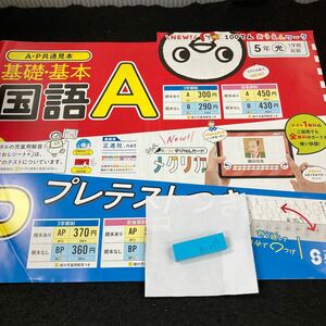 あー037 基礎・基本 国語A ５年 1学期 前期 正進社 問題集 プリント 学習 ドリル 小学生 漢字 算数 テキスト テスト用紙 教材 文章問題※7