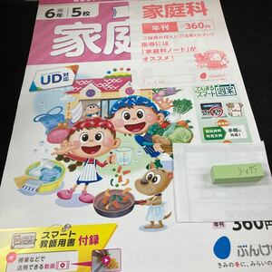 うー075 家庭科 6年 ぶんけい 問題集 プリント 学習 ドリル 小学生 国語 算数 英語 社会 漢字 テキスト テスト用紙 教材 文章問題 計算※7