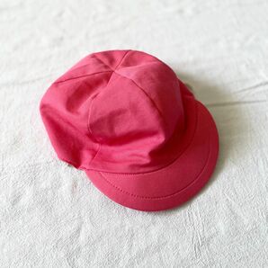 カラー帽子 ピンク