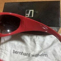 bernhardwillhelm x lindafarrow サングラス レッド　m-flo VERBAL TERIYAKI BOYZ（テリヤキボーイズ）_画像3