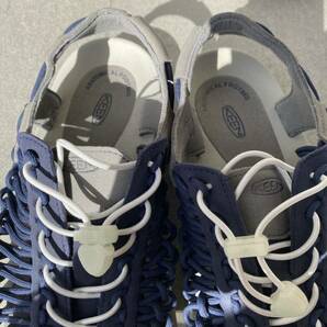 KEEN UNEEK “UFO” UFO NAVY キーン ユニーク UFOコラボ US10.5 CM28.5の画像6