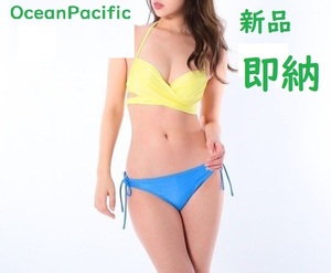 定価5,478円 Ocean Pacific　最終　新品タグ付 送料無　＃水着＃夏＃★ブラカップ付　S　大手メーカー