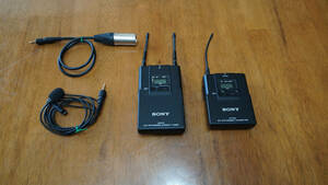 SONY ソニー UWP-V1 / UHFワイヤレスマイクロホン UTX-B2 URX-P2セット