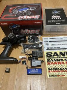 SANWA Sanwa M12S transmitter 1 pcs +RX482 receiver 1 piece use several times only extra RX471
